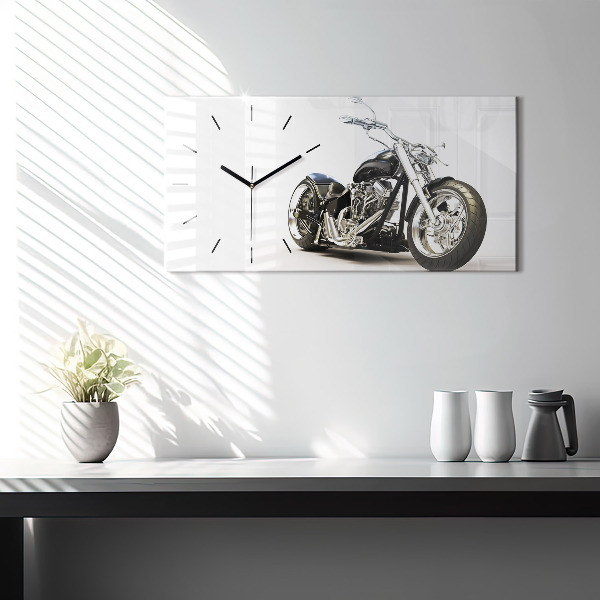 Orologio rettangolare Motocicletta nera