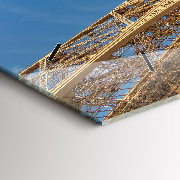 Orologio rettangolare Francia Torre Eiffel