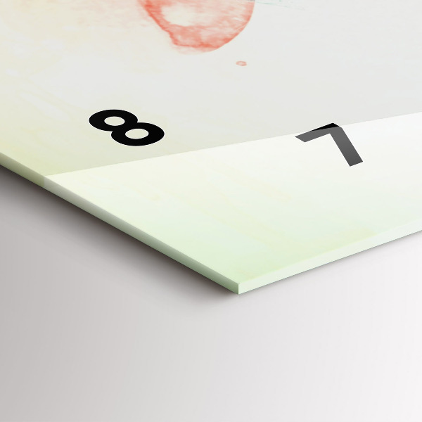 Orologio rettangolare Volto di donna astratto