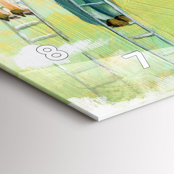 Orologio rettangolare Persone sulla scala