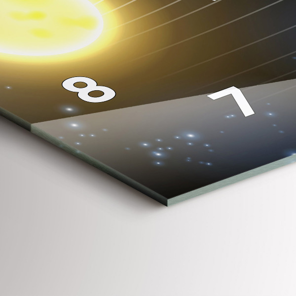 Orologio rettangolare Sistema solare