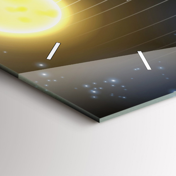 Orologio rettangolare Sistema solare