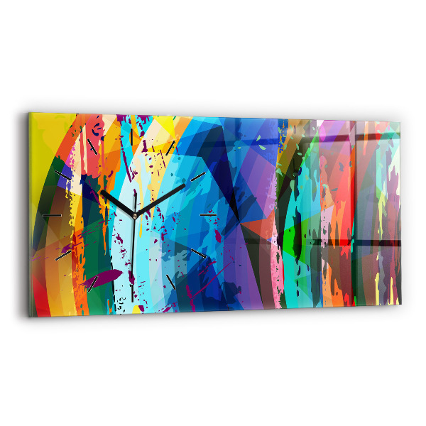 Orologio rettangolare Sfondo astratto