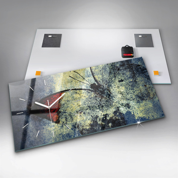 Orologio rettangolare Stile vintage farfalla