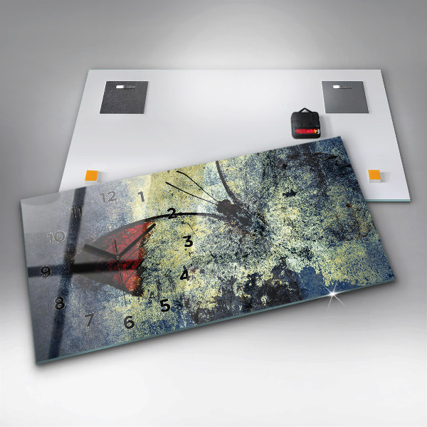 Orologio rettangolare Stile vintage farfalla