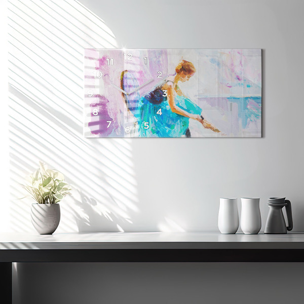 Orologio rettangolare Preparare la ballerina