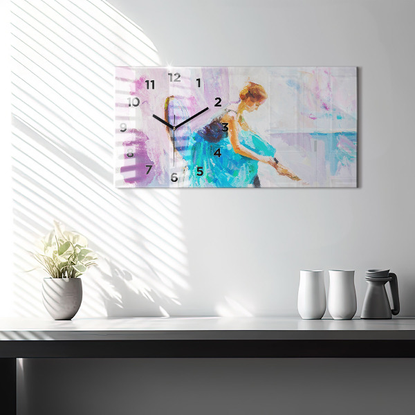 Orologio rettangolare Preparare la ballerina