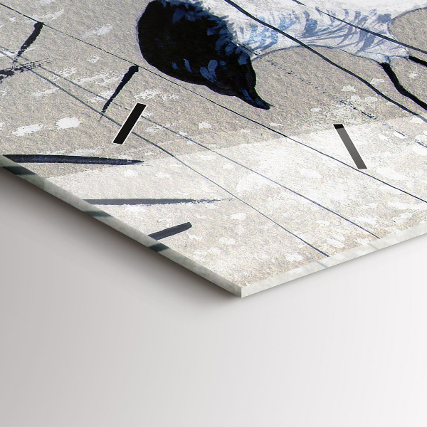 Orologi orizzontali Gru tra le canne