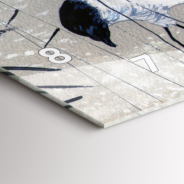 Orologi orizzontali Gru tra le canne