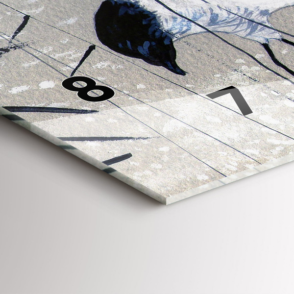 Orologi orizzontali Gru tra le canne