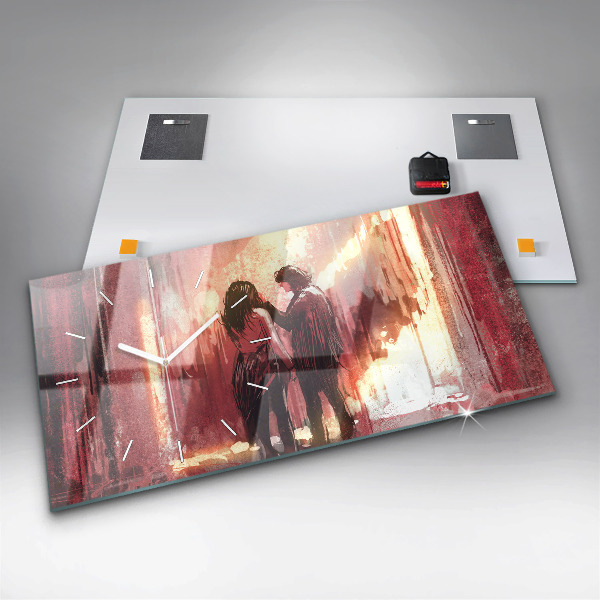 Orologi orizzontali Giovane coppia innamorata