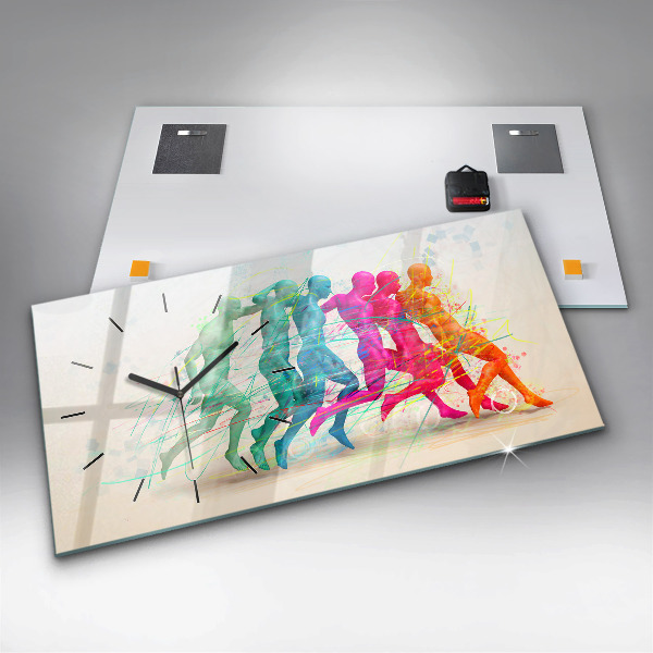 Orologi orizzontali Persone colorate