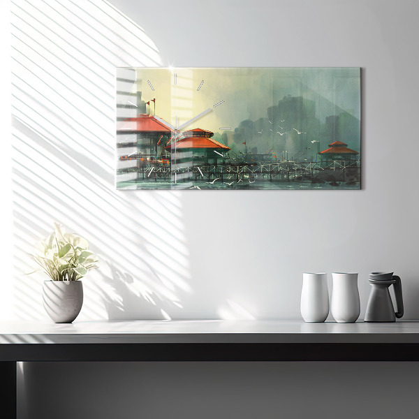 Orologi orizzontali Villaggio di pescatori