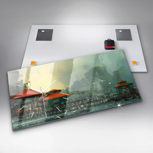 Orologi orizzontali Villaggio di pescatori