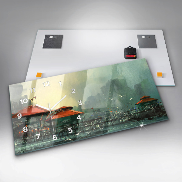 Orologi orizzontali Villaggio di pescatori