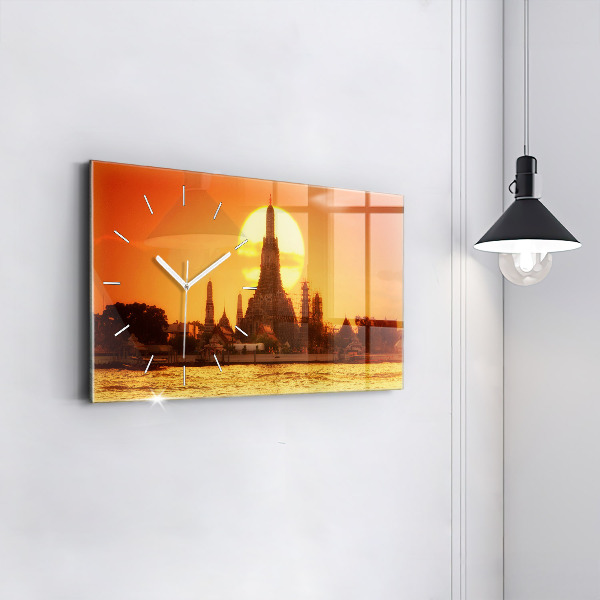 Orologi orizzontali Wat arun bangkok thailand