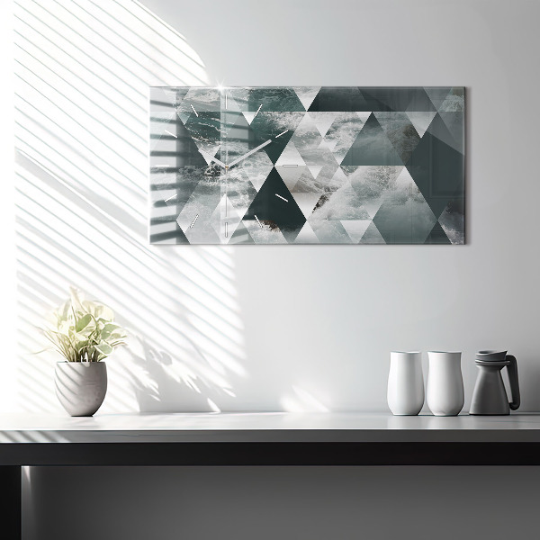 Orologi orizzontali Onde astratte del mare