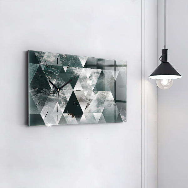 Orologi orizzontali Onde astratte del mare