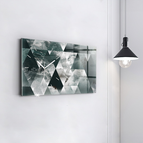 Orologi orizzontali Onde astratte del mare