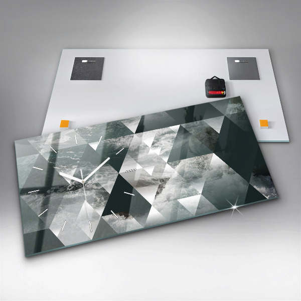 Orologi orizzontali Onde astratte del mare