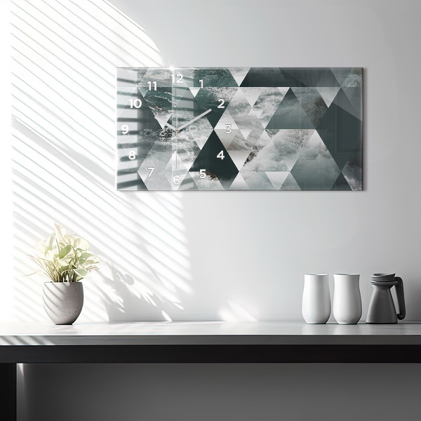 Orologi orizzontali Onde astratte del mare