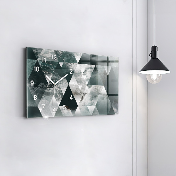 Orologi orizzontali Onde astratte del mare