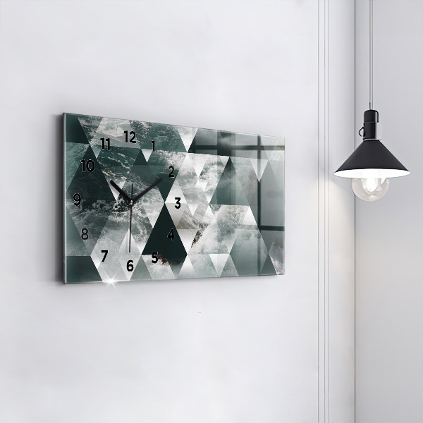 Orologi orizzontali Onde astratte del mare