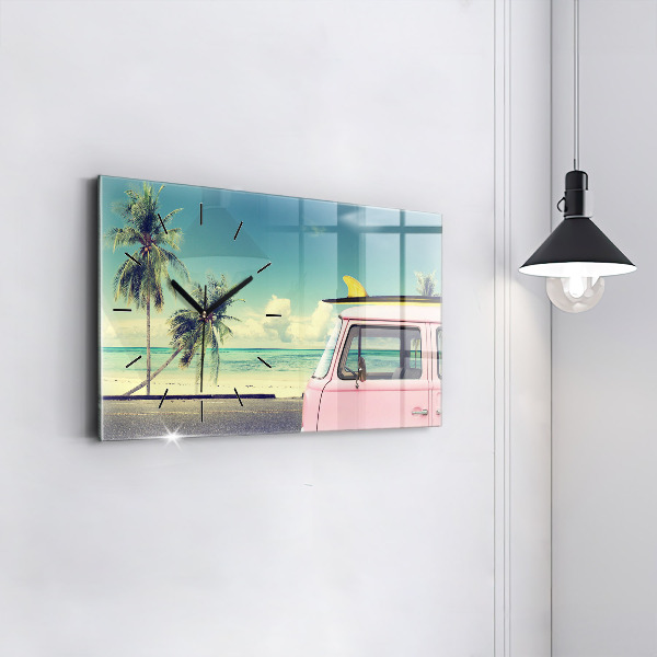 Orologi orizzontali Auto con tavola da surf