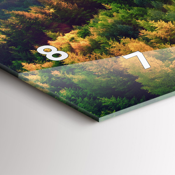 Orologi orizzontali Tramonto sulle colline