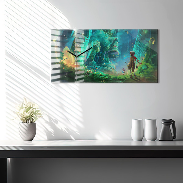 Orologi orizzontali Bambini in una foresta da favola