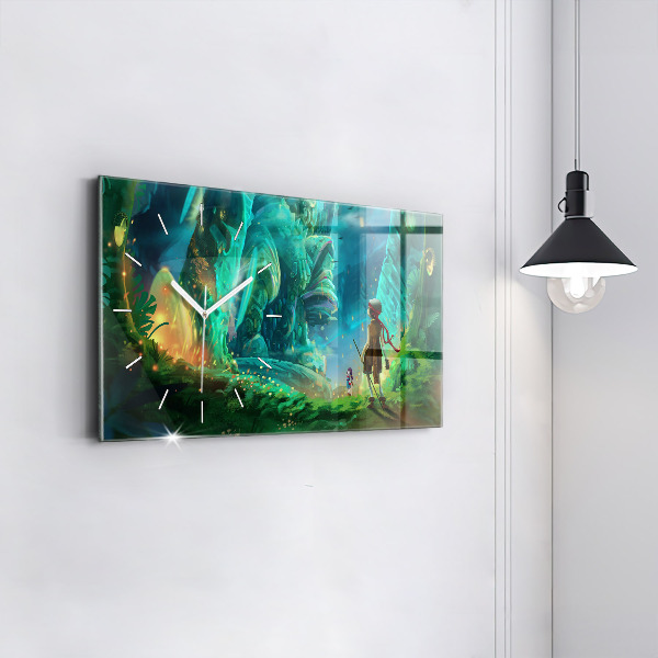 Orologi orizzontali Bambini in una foresta da favola
