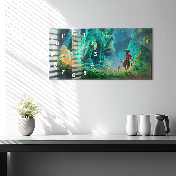 Orologi orizzontali Bambini in una foresta da favola