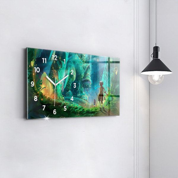 Orologi orizzontali Bambini in una foresta da favola
