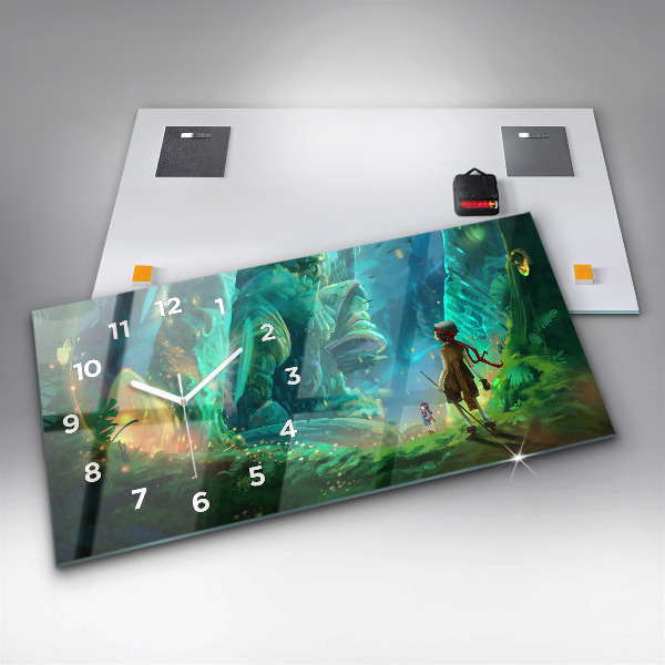 Orologi orizzontali Bambini in una foresta da favola