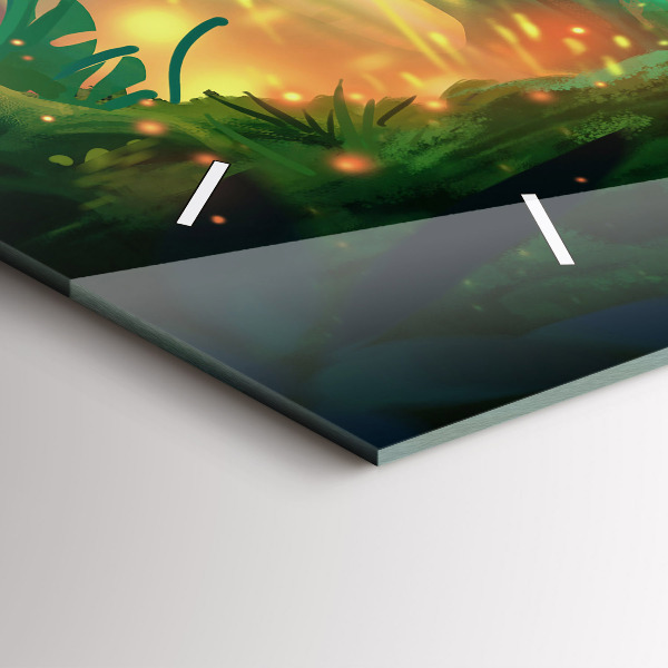 Orologi orizzontali Bambini in una foresta da favola