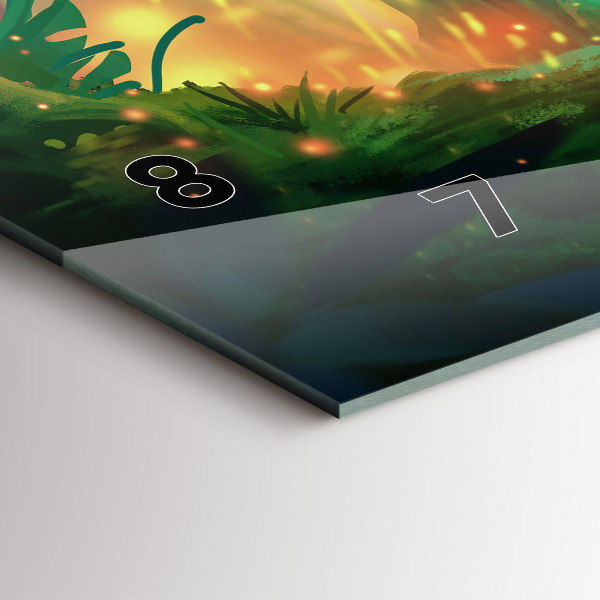 Orologi orizzontali Bambini in una foresta da favola