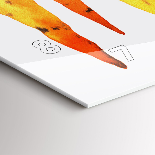 Orologi orizzontali Illustrazione di carota