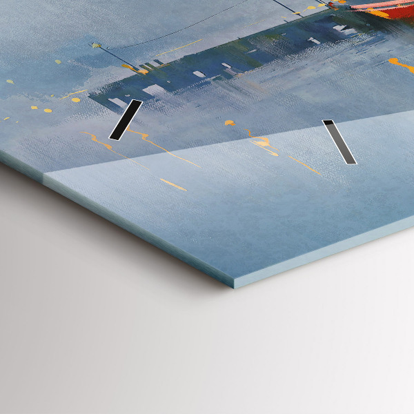 Orologi orizzontali Barca da pesca in porto