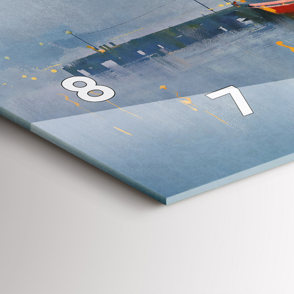 Orologi orizzontali Barca da pesca in porto