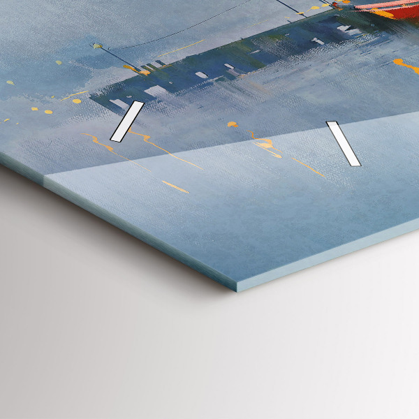 Orologi orizzontali Barca da pesca in porto