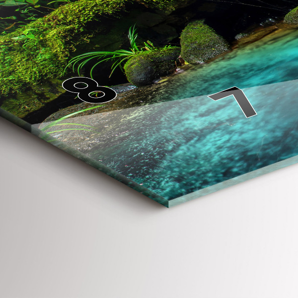 Orologi orizzontali Cascata Thailandia