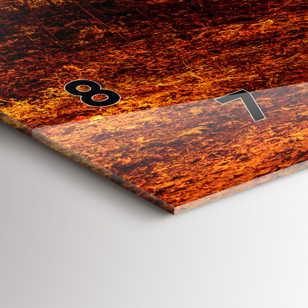 Orologi orizzontali Paesaggio forestale al sole