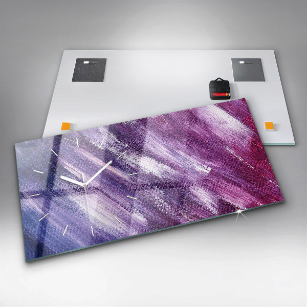 Orologi orizzontali Texture della vernice acrilica