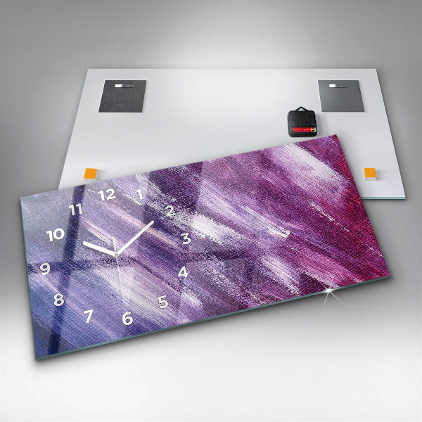 Orologi orizzontali Texture della vernice acrilica