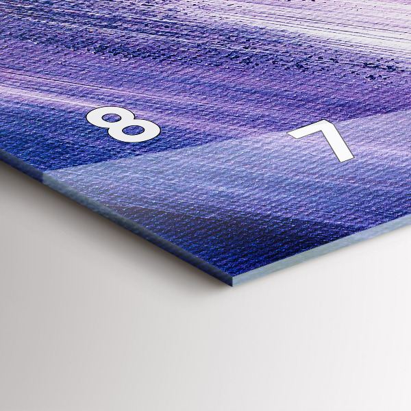 Orologi orizzontali Texture della vernice acrilica