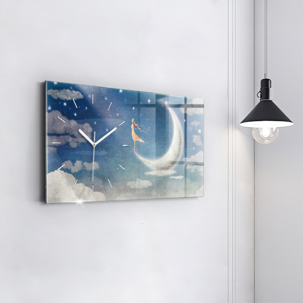 Orologi orizzontali Ragazza sulla luna