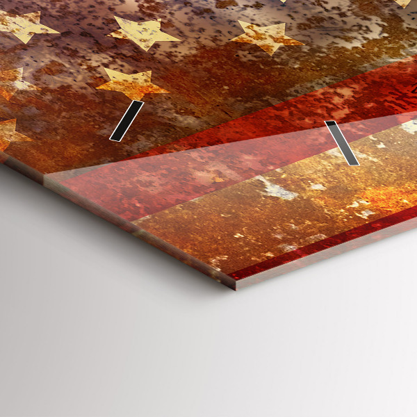 Orologi orizzontali Bandiera USA d'epoca