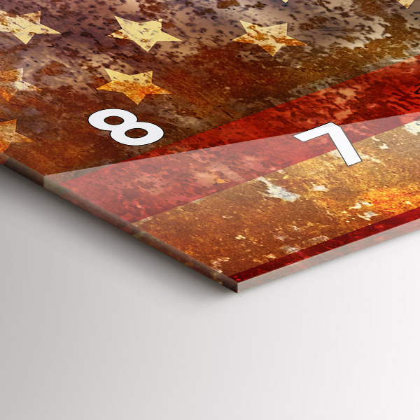 Orologi orizzontali Bandiera USA d'epoca