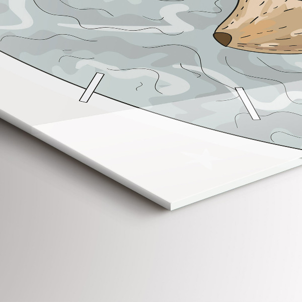 Orologi orizzontali Animali notturni Luna