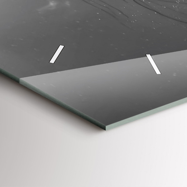 Orologio rettangolare Labbra di donna